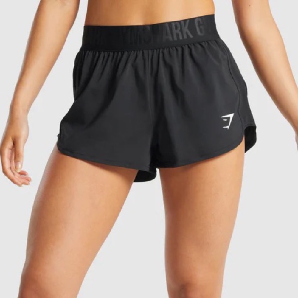 Two Pairs of Gymshark Loose Fit Training Shorts